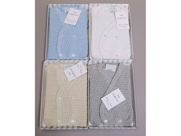 Incrociatino neonato/a primavera in filo tg unica