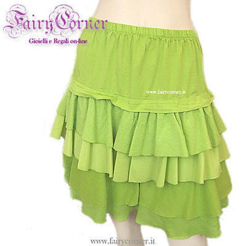 G ZAMA sexy mini gonna balze VERDE cart € 66 tg 44 - Fairy Corner
