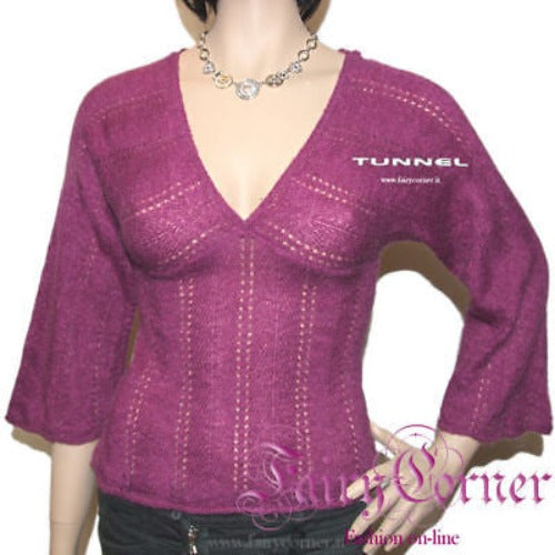 TUNNEL maglia maglione kimono cart € 92 ROSA FUXIA 42 - Fairy Corner