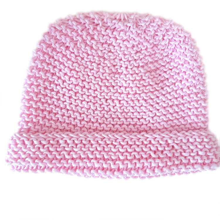 Set nascita artigianale cappellino scarpine neonato tg 0 cotone - vari colori - mod 2