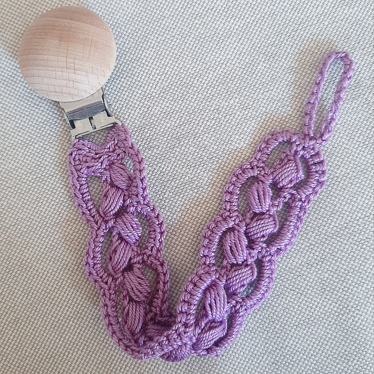 Portaciuccio uncinetto Pouffy - unisex - vari colori