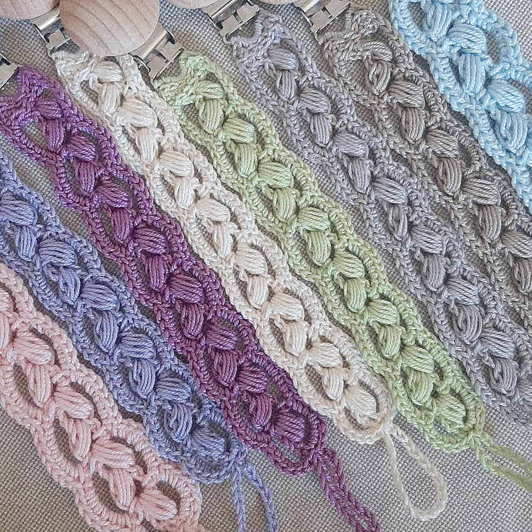 Portaciuccio uncinetto Pouffy - unisex - vari colori