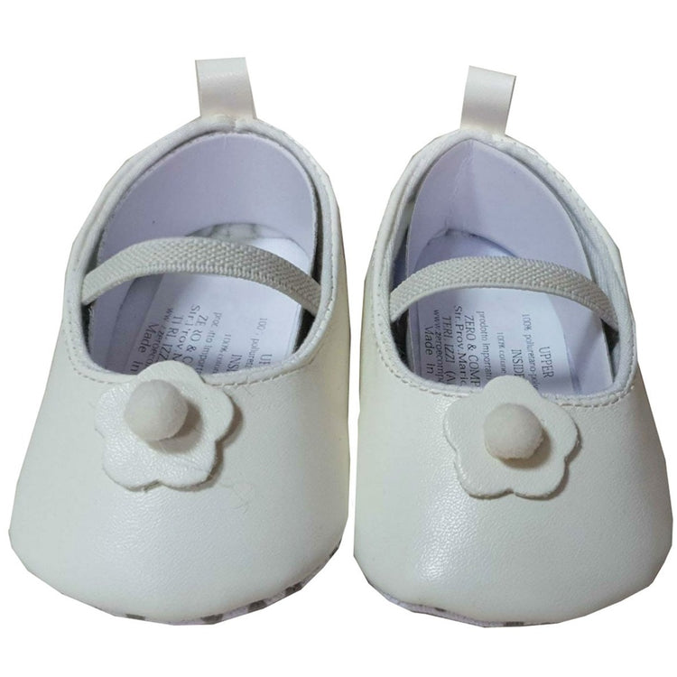 MILK WHITE newborn baby shoes