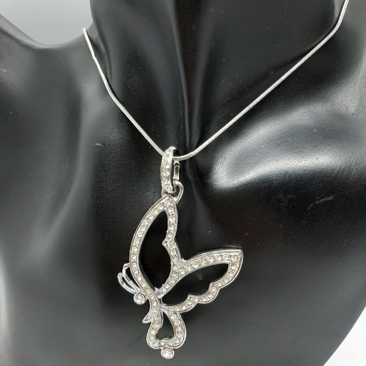 Collana FARFALLA strass
