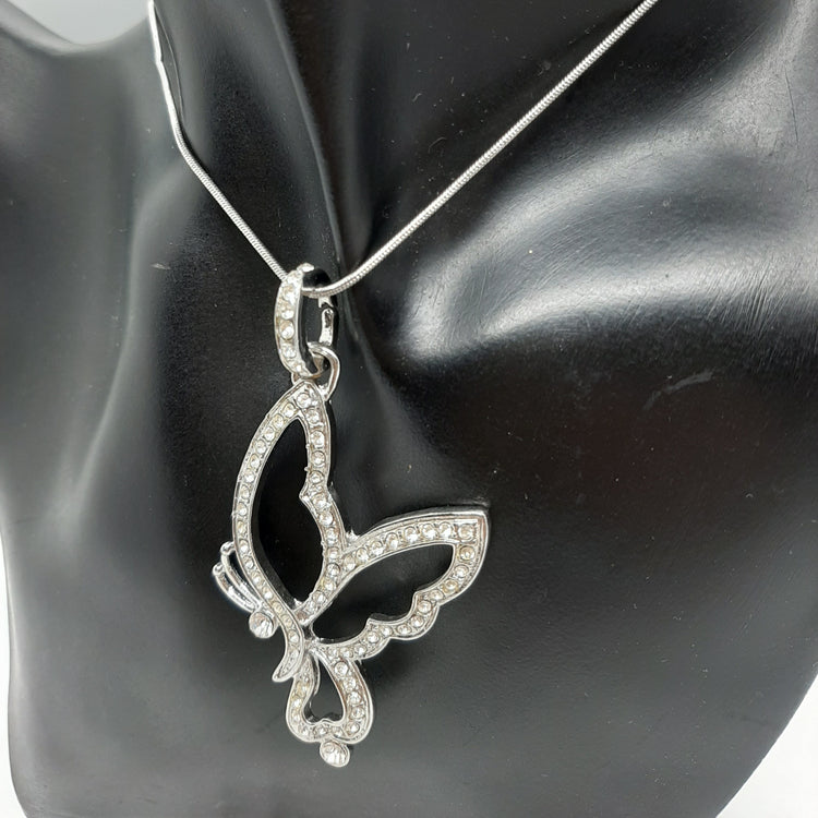 Collana FARFALLA strass