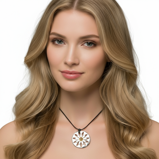 women's choker necklace with shiny rhinestones in gold/silver tone HEART