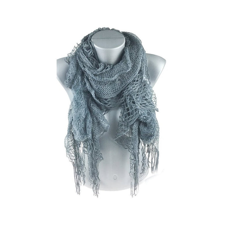 Faux fur lace fashion stole scarf mod 3 - various colours