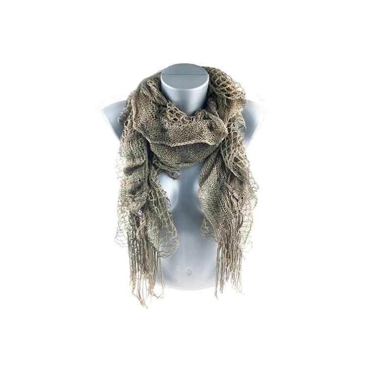 Faux fur lace fashion stole scarf mod 3 - various colours