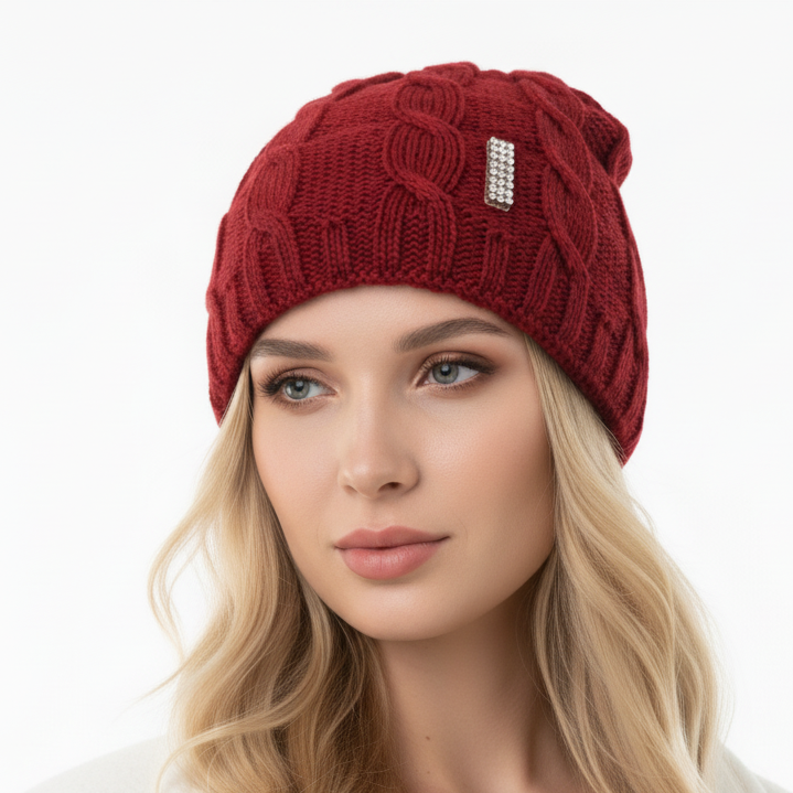 Women's braided hat cap - various colours