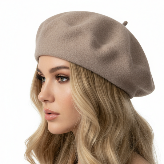 Basque women's wool hat - various colours