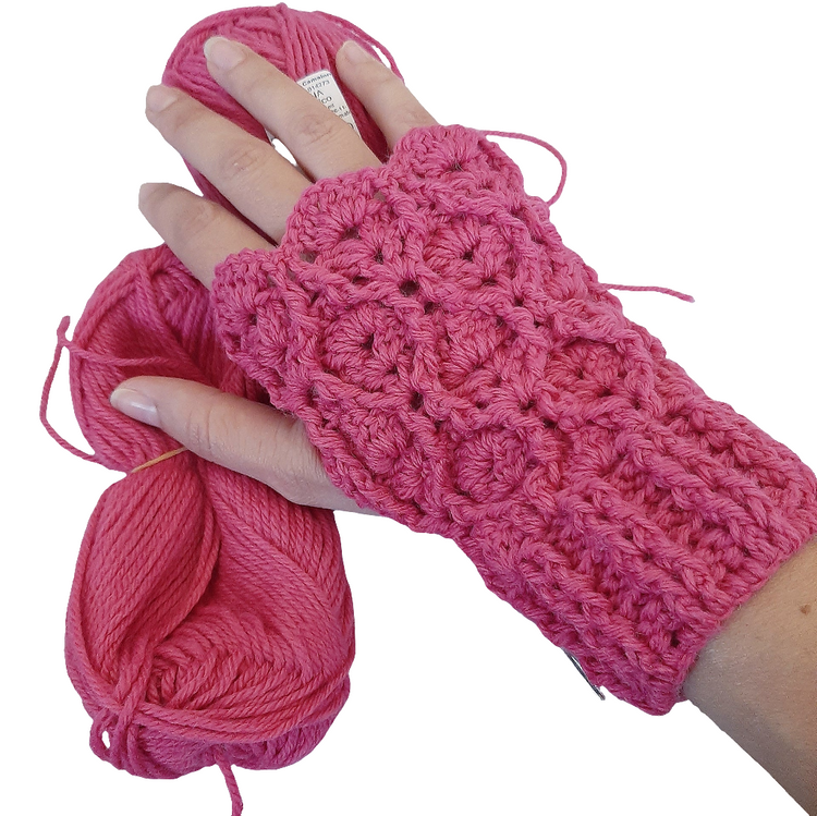 Handmade fingerless gloves INTRECCI