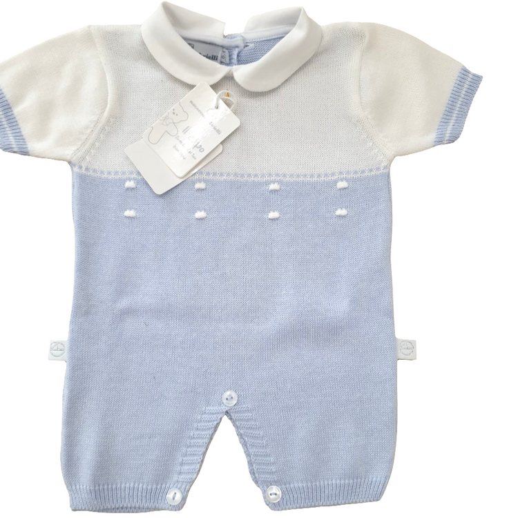 Baby girl romper in Nazareno Gabrielli thread - Various colours