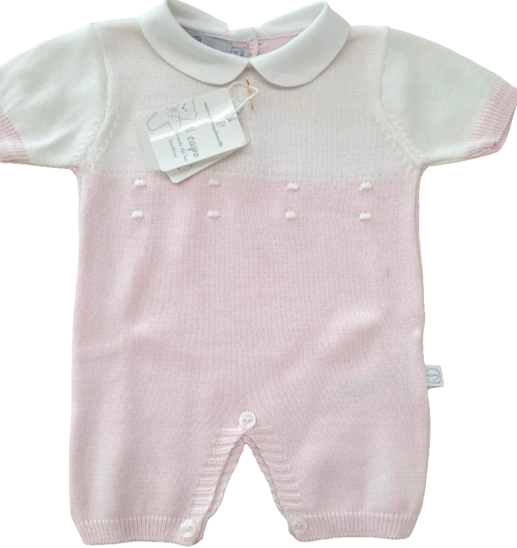 Baby girl romper in Nazareno Gabrielli thread - Various colours