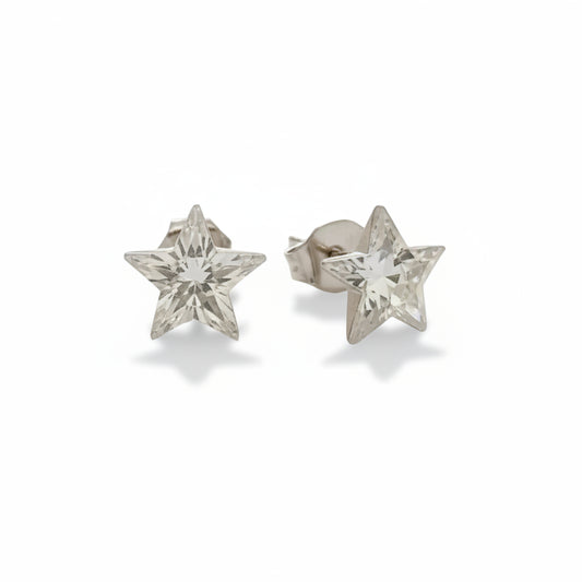 Orecchini Crystal Stella tono argento - Mille Riflessi di Luce