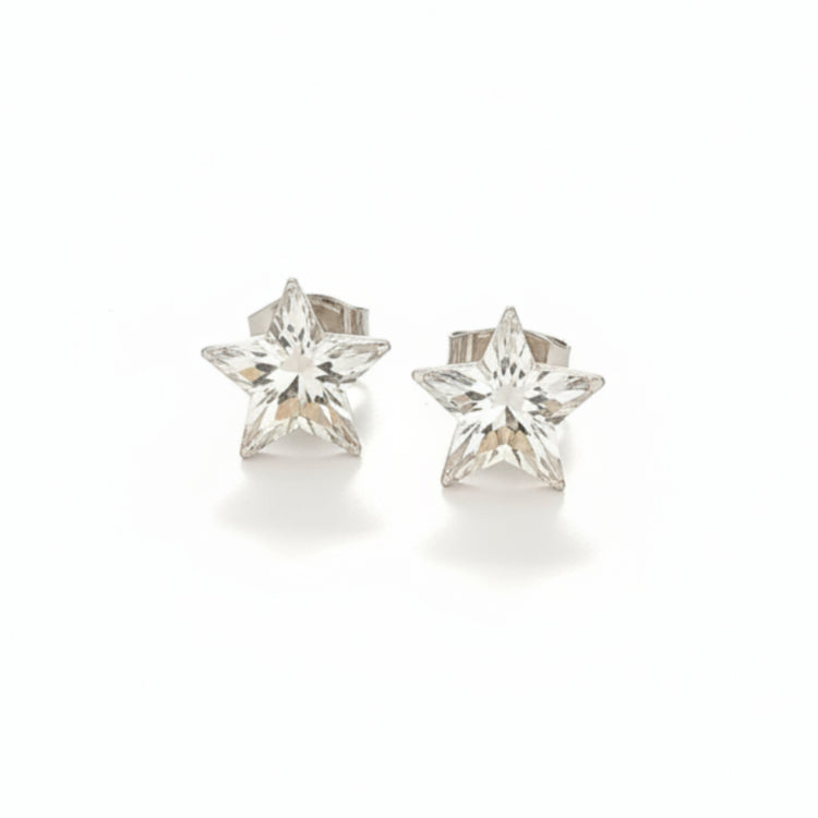 Orecchini Crystal Stella tono argento - Mille Riflessi di Luce