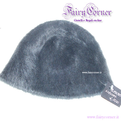 Zuccotto angora fur hat cap PURPLE or LILAC