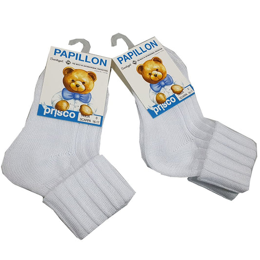 Calzini cotone neonato BIANCO
