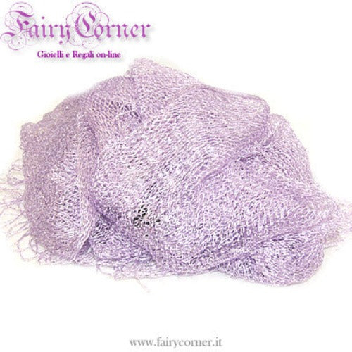 Sciarpa donna lurex tubolare a rete - OUTLET - Fairy Corner