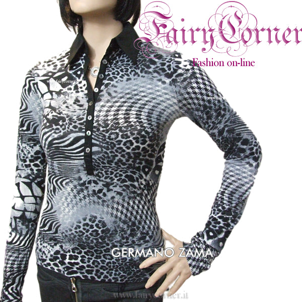 GERMANO ZAMA maglia jersey polo M - Fairy Corner